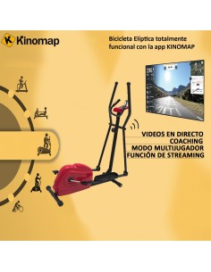 Bicicleta eliptica para casa personas sobrepeso soporta hasta 150 kgs