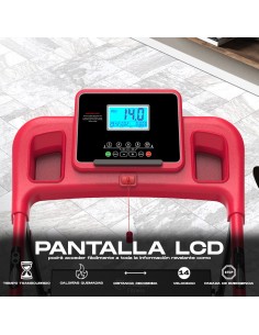 Cinta de Andar y Correr motor electrico 1500W plegable compacta