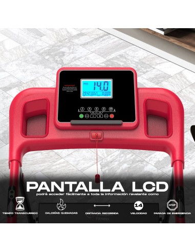 Cinta de Andar y Correr motor electrico 1500W plegable compacta