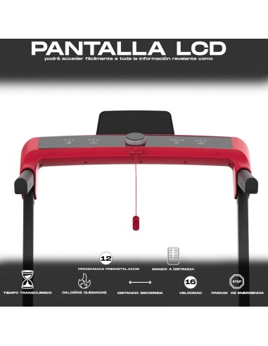 Cinta de Correr y Andar 2 en 1 - Motor 2000W - Nuevo Diseño - Plegable