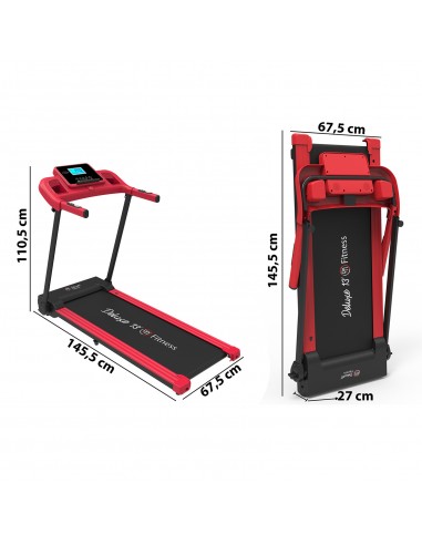Cinta de Andar y Correr motor electrico 1500W plegable compacta
