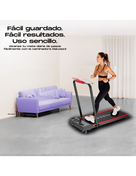 Cinta de Andar y Correr Plegable 1000W para Casa | Velocidad 1–12 km/h