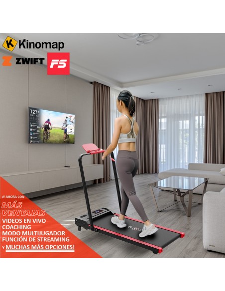 Cinta de Andar y Correr Plegable 1000W para Casa | Velocidad 1–12 km/h