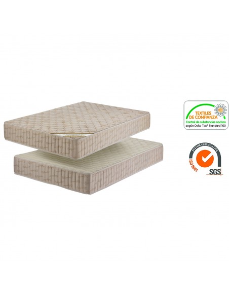 Colchón Ortopédico Eliocel Oro - Lana Merino - Firmeza Alta - Deluxe13