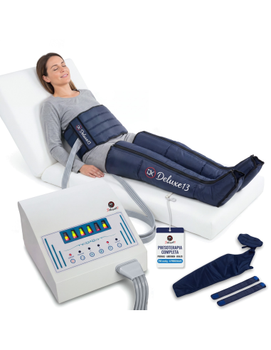 Máquina de Presoterapia Completa | Altas Prestaciones con Procesador | Deluxe13 | 3 intensidades