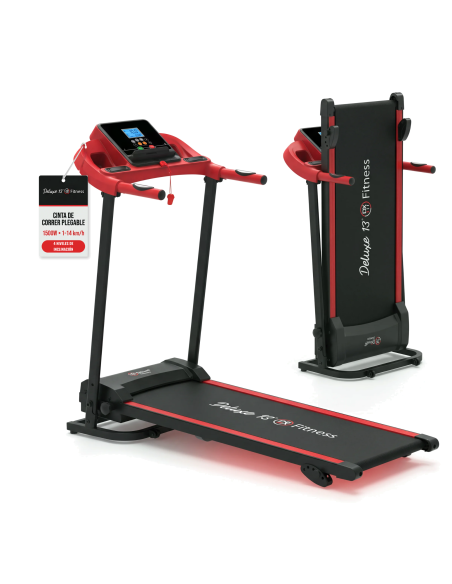 Cinta de Andar Correr Trotar Plegable con Motor Eléctrico 1500W - Aguanta 150 kgs - Velocidad 1-14km T12D1